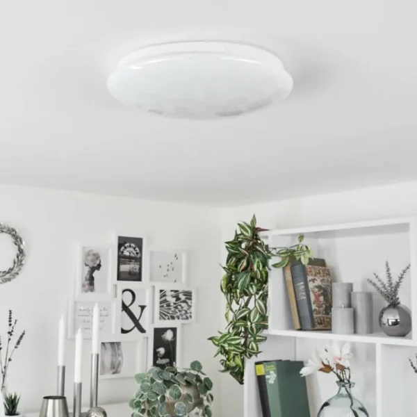 hofstein Plafonnier Antigo Blanc, 1 lumière* Lampes Modernes