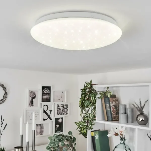 hofstein Plafonnier Antigo Blanc, 1 lumière* Lampes Modernes