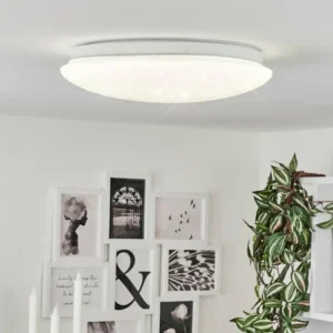 hofstein Plafonnier Antigo Blanc, 1 lumière* Lampes Modernes
