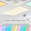 hofstein Plafonnier Antria LED Blanc, 1 lumière, Télécommandes, Changeur de couleurs* Lampes Modernes