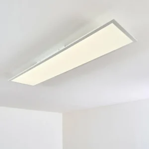 hofstein Plafonnier Antria LED Blanc, 1 lumière, Télécommandes, Changeur de couleurs* Lampes Modernes