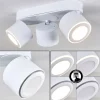 hofstein Plafonnier Appleton LED Blanc, 3 lumières* Lampes Modernes
