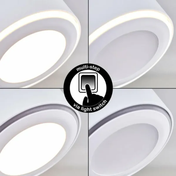 hofstein Plafonnier Appleton LED Blanc, 2 lumières* Lampes Modernes