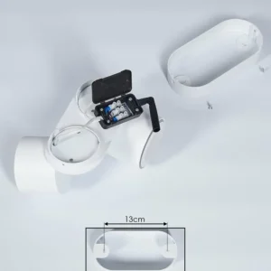 hofstein Plafonnier Appleton LED Blanc, 2 lumières* Lampes Modernes