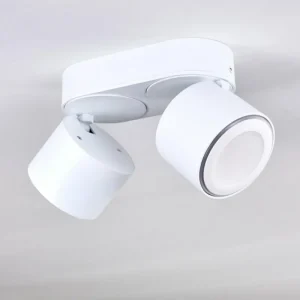 hofstein Plafonnier Appleton LED Blanc, 2 lumières* Lampes Modernes