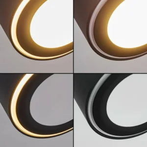 hofstein Plafonnier Appleton LED Noir, 1 lumière* Lampes Modernes