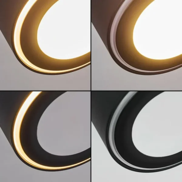 hofstein Plafonnier Appleton LED Noir, 1 lumière* Lampes Modernes