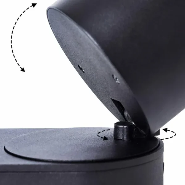 hofstein Plafonnier Appleton LED Noir, 1 lumière* Lampes Modernes