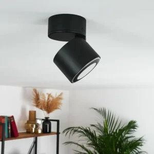 hofstein Plafonnier Appleton LED Noir, 1 lumière* Lampes Modernes