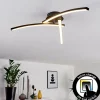 hofstein Plafonnier Aringa LED Noir, 1 lumière* Lampes Modernes