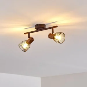 hofstein Plafonnier Arjen Rouille, 2 lumières* Lampes Modernes