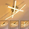 hofstein Plafonnier ATOME LED Chrome, 3 lumières* Lampes Modernes