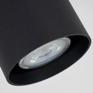 hofstein Plafonnier Awuna Noir, 1 lumière* Lampes Modernes