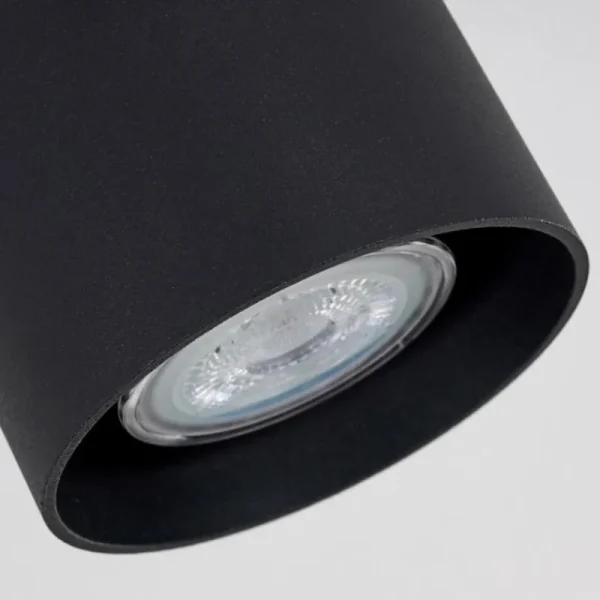 hofstein Plafonnier Awuna Noir, 1 lumière* Lampes Modernes