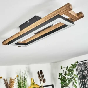 hofstein Plafonnier Ayajasco LED Écru, Noir, 1 lumière* Lampes Modernes