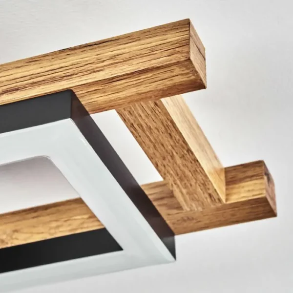 hofstein Plafonnier Ayajasco LED Écru, Noir, 1 lumière* Lampes Modernes