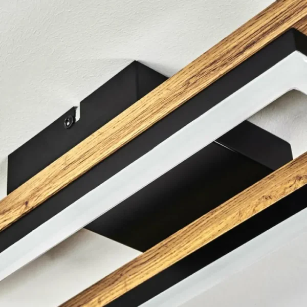 hofstein Plafonnier Ayajasco LED Écru, Noir, 1 lumière* Lampes Modernes