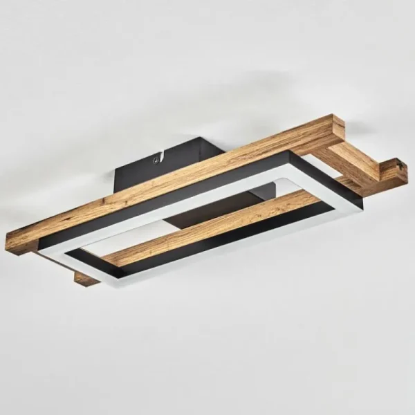hofstein Plafonnier Ayajasco LED Écru, Noir, 1 lumière* Lampes Modernes