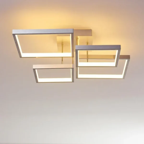 hofstein Plafonnier Bacolod LED Aluminium, 1 lumière* Lampes Modernes