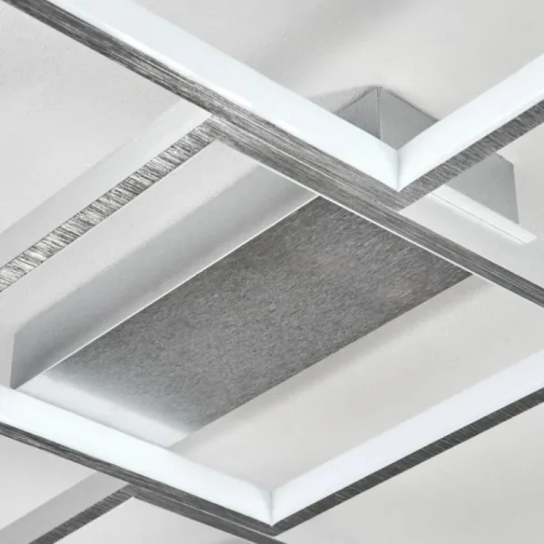 hofstein Plafonnier Bacolod LED Argenté, 1 lumière* Lampes Modernes