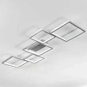 hofstein Plafonnier Bacolod LED Argenté, 1 lumière* Lampes Modernes