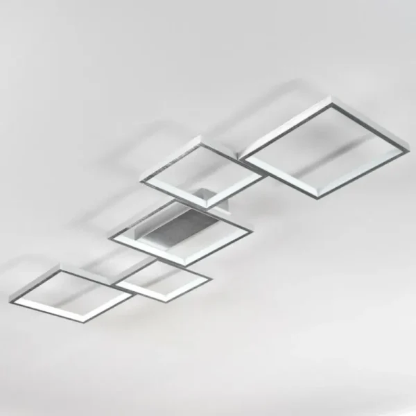 hofstein Plafonnier Bacolod LED Argenté, 1 lumière* Lampes Modernes
