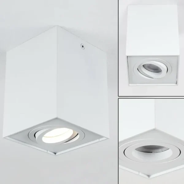 hofstein Plafonnier Baishan Blanc, 1 lumière* Lampes Modernes