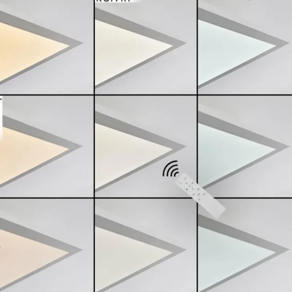 hofstein Plafonnier Barasat LED Blanc, 1 lumière* Lampes Modernes