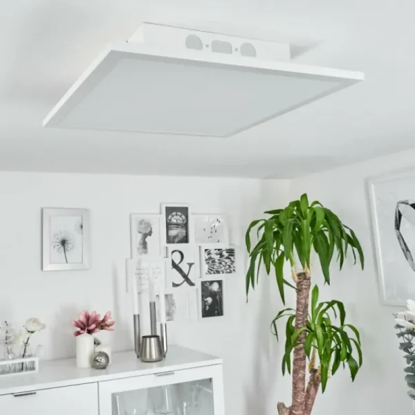 hofstein Plafonnier Barasat LED Blanc, 1 lumière* Lampes Modernes