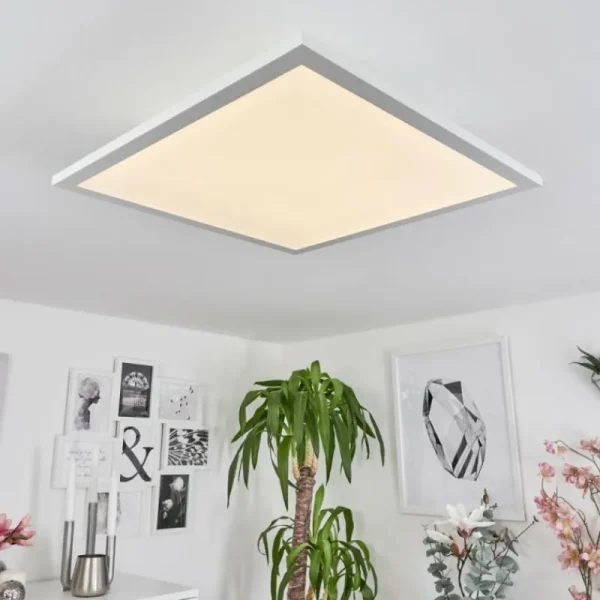 hofstein Plafonnier Barasat LED Blanc, 1 lumière* Lampes Modernes