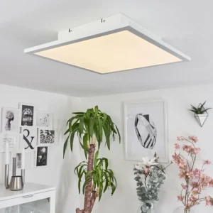 hofstein Plafonnier Barasat LED Blanc, 1 lumière* Lampes Modernes