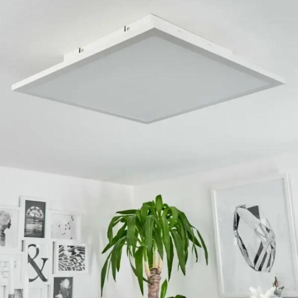 hofstein Plafonnier Barasat LED Blanc, 1 lumière* Lampes Modernes