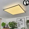 hofstein Plafonnier Barasat LED Noir, Blanc, 2 lumières* Lampes Modernes