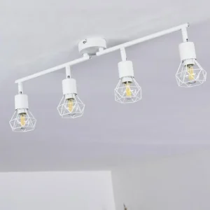 hofstein Plafonnier Baripada Blanc, 4 lumières* Lampes Modernes