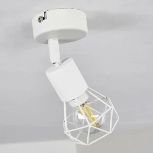 hofstein Plafonnier Baripada Blanc, 1 lumière* Lampes Modernes