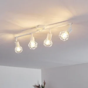 hofstein Plafonnier Baripada Blanc, 4 lumières* Lampes Modernes