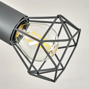 hofstein Plafonnier Baripada Gris, 3 lumières* Lampes Modernes
