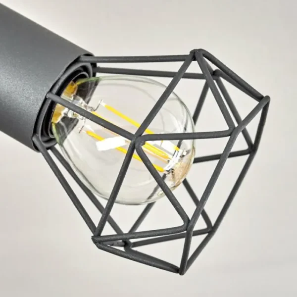 hofstein Plafonnier Baripada Gris, 3 lumières* Lampes Modernes
