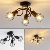 hofstein Plafonnier Baripada Noir, 3 lumières* Lampes Modernes