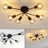 hofstein Plafonnier Baripada Noir, 6 lumières* Lampes Modernes
