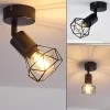 hofstein Plafonnier Baripada Noir, 1 lumière* Lampes Modernes