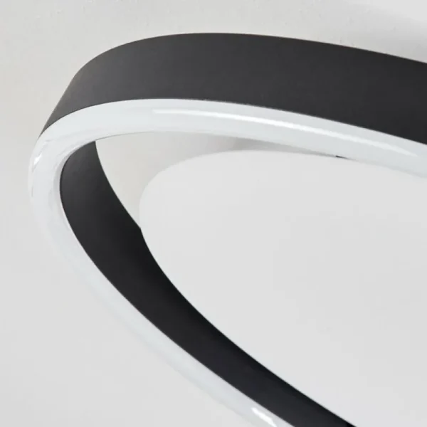 hofstein Plafonnier Barril LED Blanc, 1 lumière* Lampes Modernes
