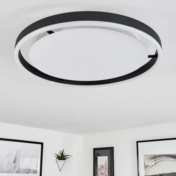 hofstein Plafonnier Barril LED Blanc, 1 lumière* Lampes Modernes