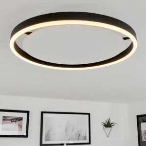 hofstein Plafonnier Barril LED Blanc, 1 lumière* Lampes Modernes