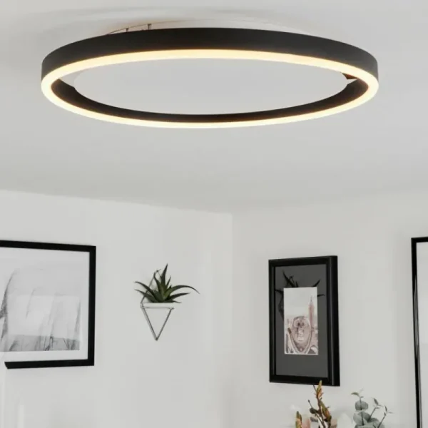 hofstein Plafonnier Barril LED Blanc, 1 lumière* Lampes Modernes