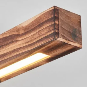 hofstein Plafonnier Barron LED Noir, 1 lumière* Lampes Modernes