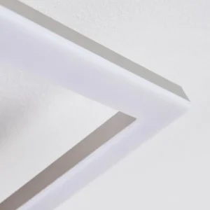 hofstein Plafonnier Batuna LED Nickel mat, 1 lumière* Lampes Modernes