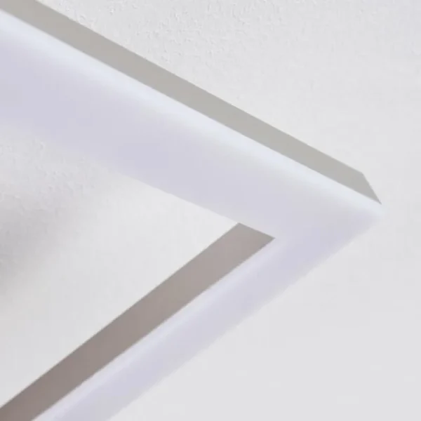 hofstein Plafonnier Batuna LED Nickel mat, 1 lumière* Lampes Modernes