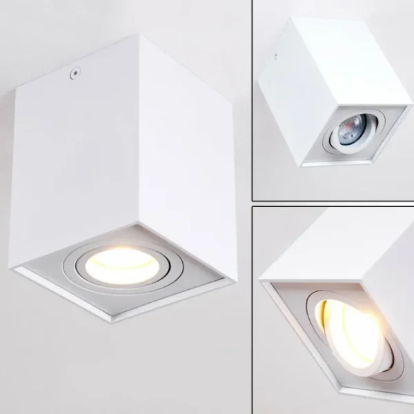 hofstein Plafonnier Betsie Blanc, 1 lumière* Lampes Modernes