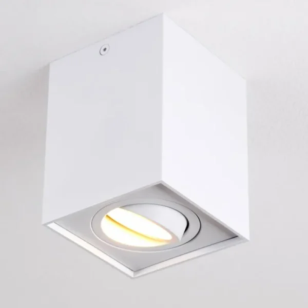 hofstein Plafonnier Betsie Blanc, 1 lumière* Lampes Modernes